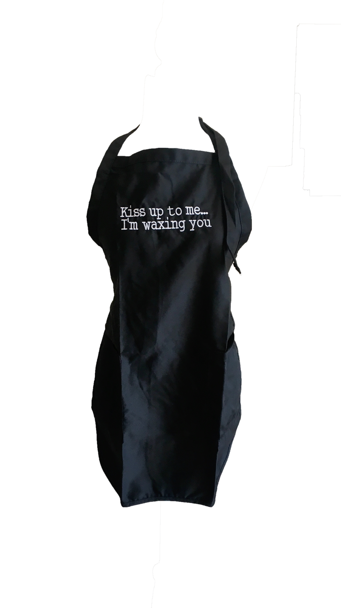 Kiss Up To Me I'm Waxing You Apron